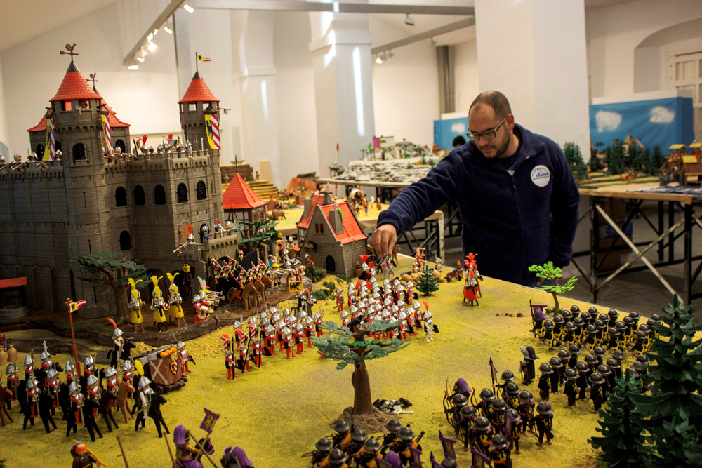 Tomares acoge la exposicion de Playmobil mas grande de Andalucia tres veces mayor que la del ano pasado Ayuntamiento de Tomares