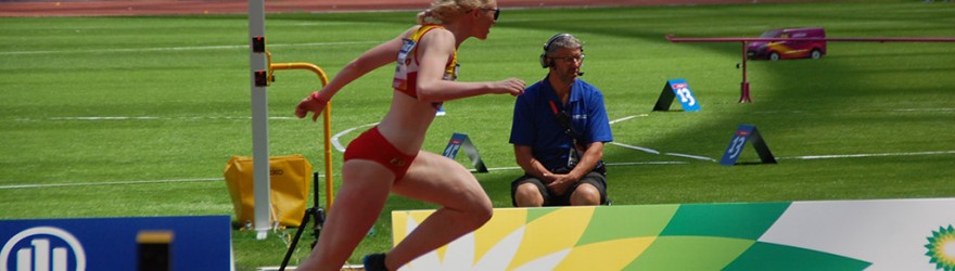 ATLETA TOMAREÑA SARA FERNÁNDEZ 5ª EN 100 METROS LISOS