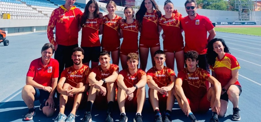 LAURA ENTRENADORA DE LA DE ATLETISMO DE DE NUEVO CON LA SELECCIÓN ESPAÑOLA | Ayuntamiento de Tomares