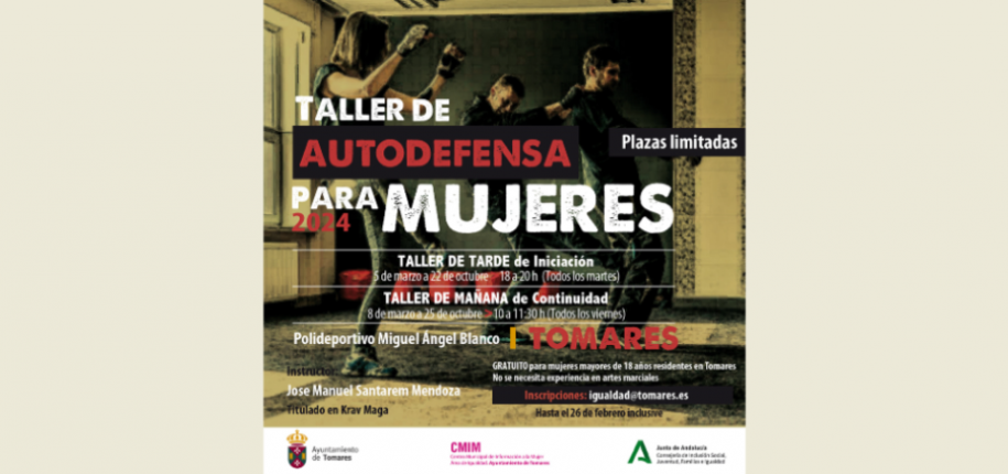 EL AYUNTAMIENTO ORGANIZA UN TALLER DE AUTOPROTECCIÓN PARA MUJERES